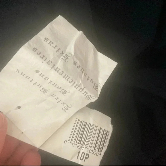 NWT Jones  New York pleated high waisted navy pants - Picture 7 of 8